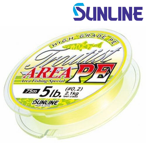 Шнур Sunline Troutist Area PE 75m 6LB/#0.3