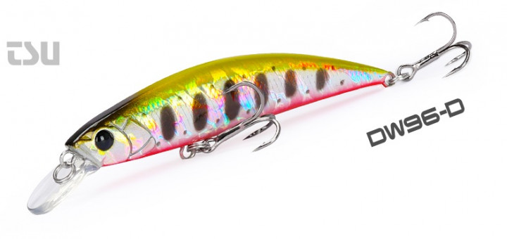 Воблер Tsurinoya DW96 Sinking Minnow 80мм 12 гр D