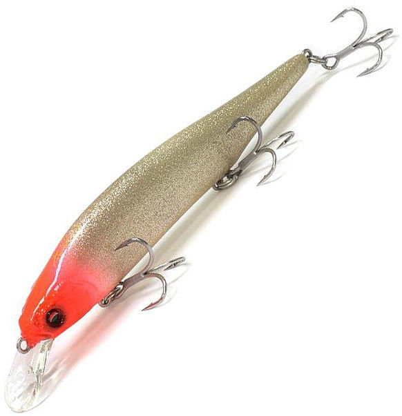 Воблер Megabass X-80 Magnum (GLX Shiny Red Head)