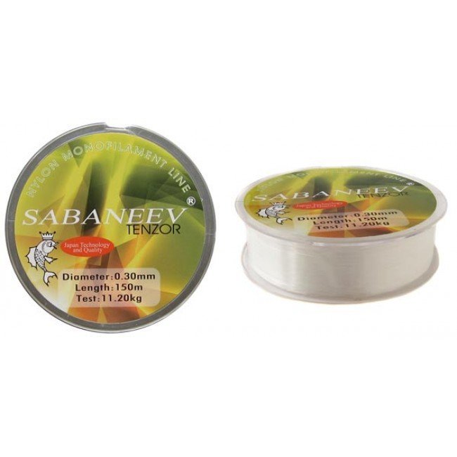Леска Sabaneev Tenzor 0.14 mm (150m)