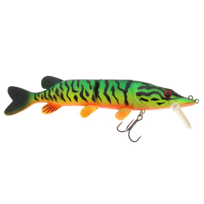 Свимбэйт Mike the Pike 280mm 185 gr Low Floating Crazy Firetiger