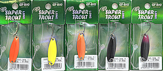 Блесна SUPER TROUT LONG, 37,85мм 3,7 гр цвет 35