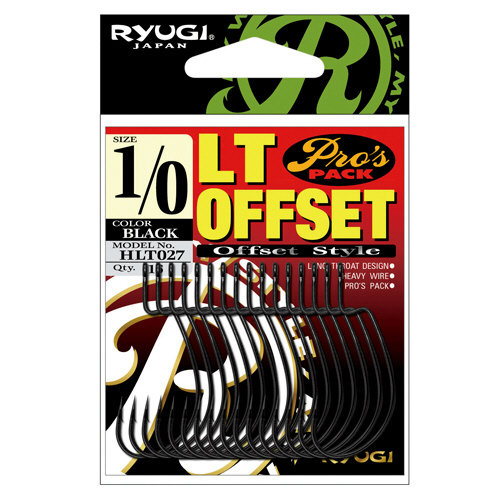 Офсетные крючки Ryugi LT Offset #1/0