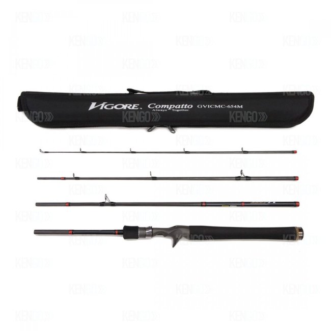Спиннинг Graphiteleader Vigore Compatto GVICMC 654M (cast) 195см 7-21гр