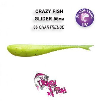 Резина Crazy Fish Glider 5" 37-120-6-6