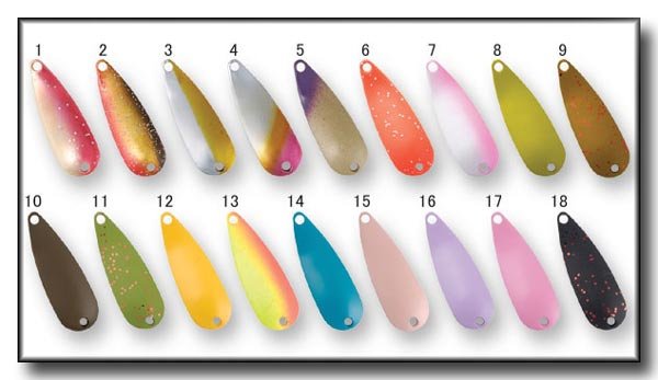 Блесна Crystal 3g #17