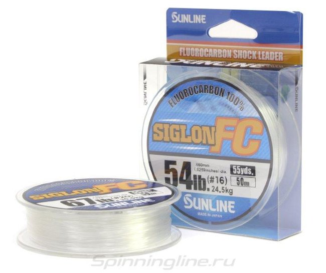 Флуорокарбон Sunline SIGLON FC 2020 50m #16.0/0.660mm