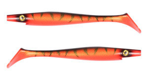 Приманка силиконовая XXL PIG SHAD Tournament 18см 30гр Red Tiger