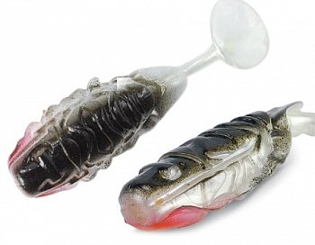 Силиконовая приманка Mambo (A-elita),виброхвост,8 см.,цвет 35 (в упак. 5шт.)