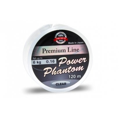 Леска Power Phantom Clear 120 m. 0.14 mm