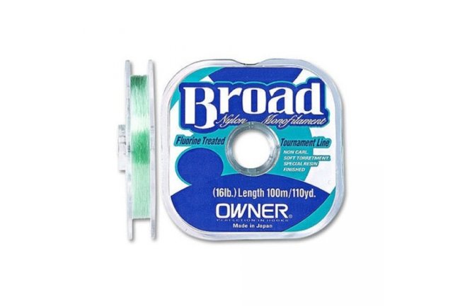 Леска Owner Broad 0.12мм 100 м