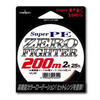 Шнур Yamatoyo Super PE Zero Fighter 150m (10*5)x3 1.0
