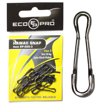Застежка ECOPRO EP-205-3 (10шт.)