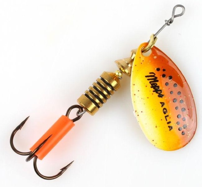 Блесна Aglia Fluo Micropigment Trout 3, Brown