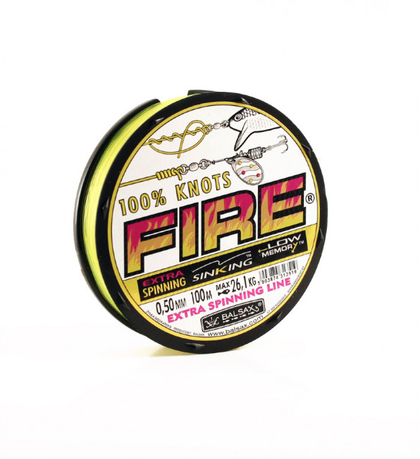 Леска Fire 100м 0.50 -26.1кг